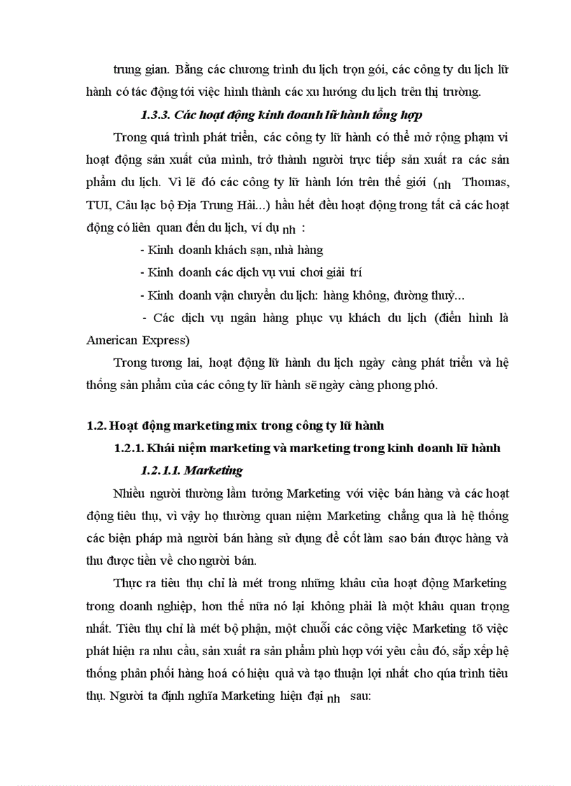 image for page Một số giải pháp nhằm hoàn thiện hoạt động marketing mix ở Chi nhánh Công ty dịch vụ du lịch Bến Thành tại Hà Nội