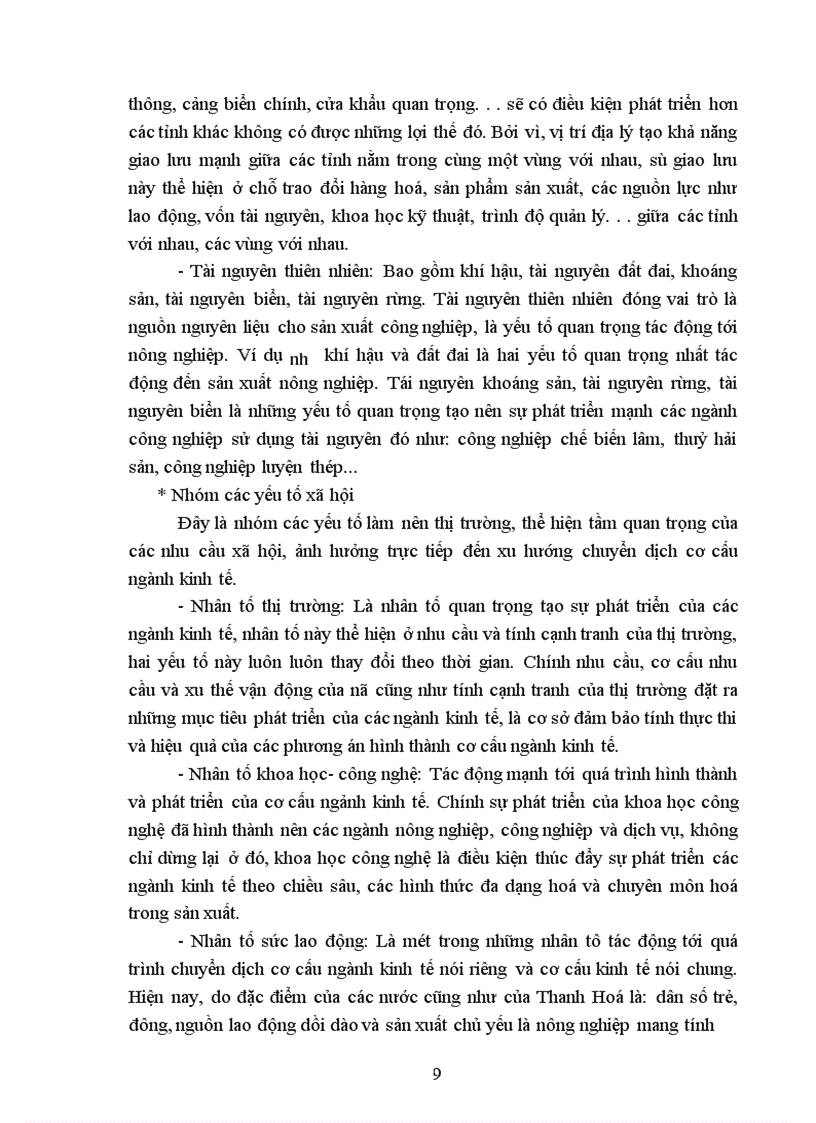 image for page Phương hướng và giải pháp chủ yếu nhằm đẩy mạnh chuyển dịch cơ cấu ngành kinh tế của tỉnh Thanh Hoá trong thời kỳ 1996 đến 2002