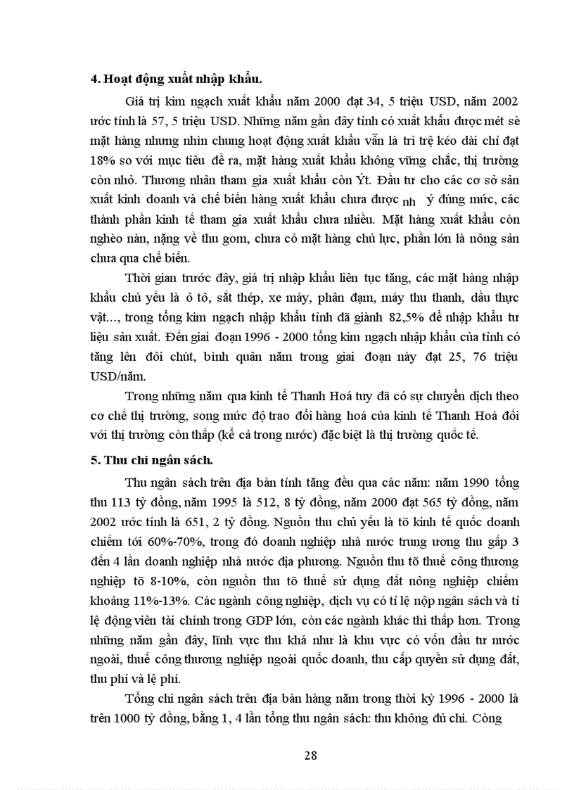 image for page Phương hướng và giải pháp chủ yếu nhằm đẩy mạnh chuyển dịch cơ cấu ngành kinh tế của tỉnh Thanh Hoá trong thời kỳ 1996 đến 2002