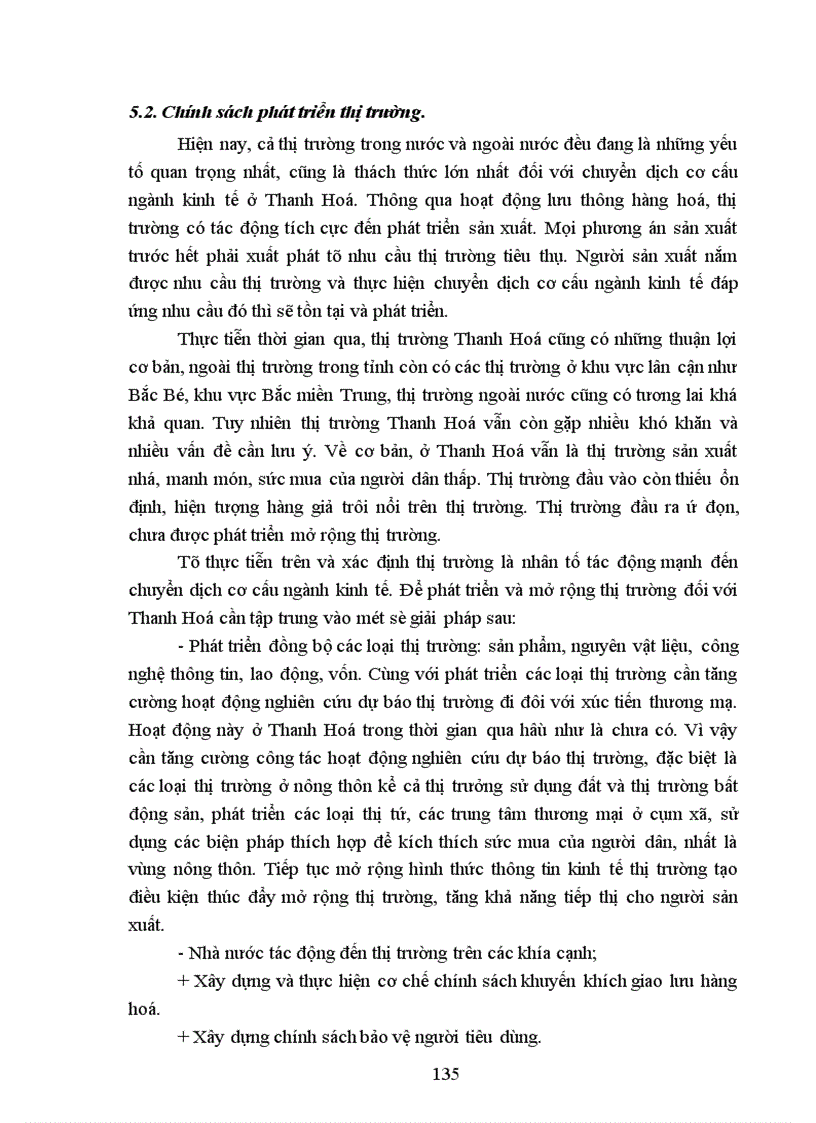 image for page Phương hướng và giải pháp chủ yếu nhằm đẩy mạnh chuyển dịch cơ cấu ngành kinh tế của tỉnh Thanh Hoá trong thời kỳ 1996 đến 2002