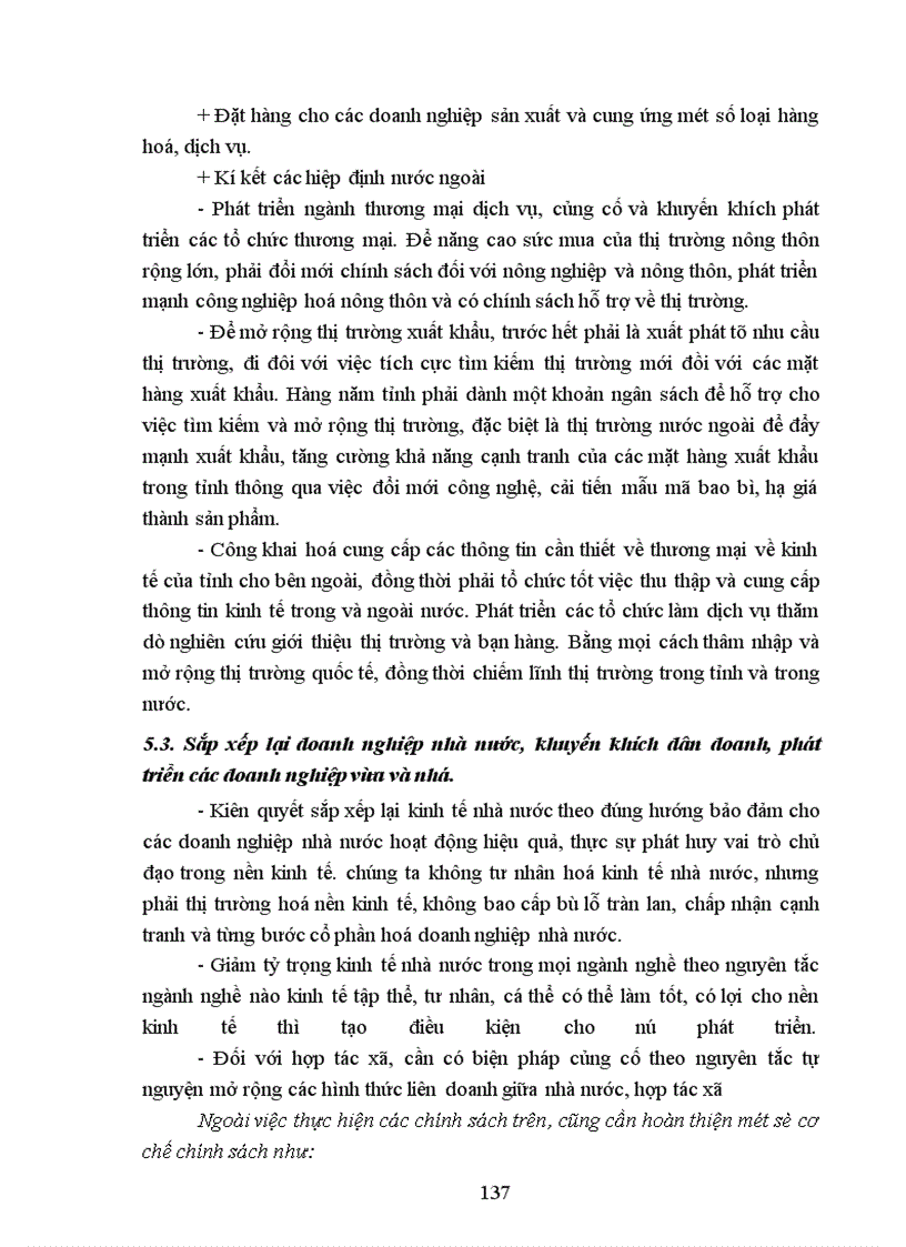 image for page Phương hướng và giải pháp chủ yếu nhằm đẩy mạnh chuyển dịch cơ cấu ngành kinh tế của tỉnh Thanh Hoá trong thời kỳ 1996 đến 2002