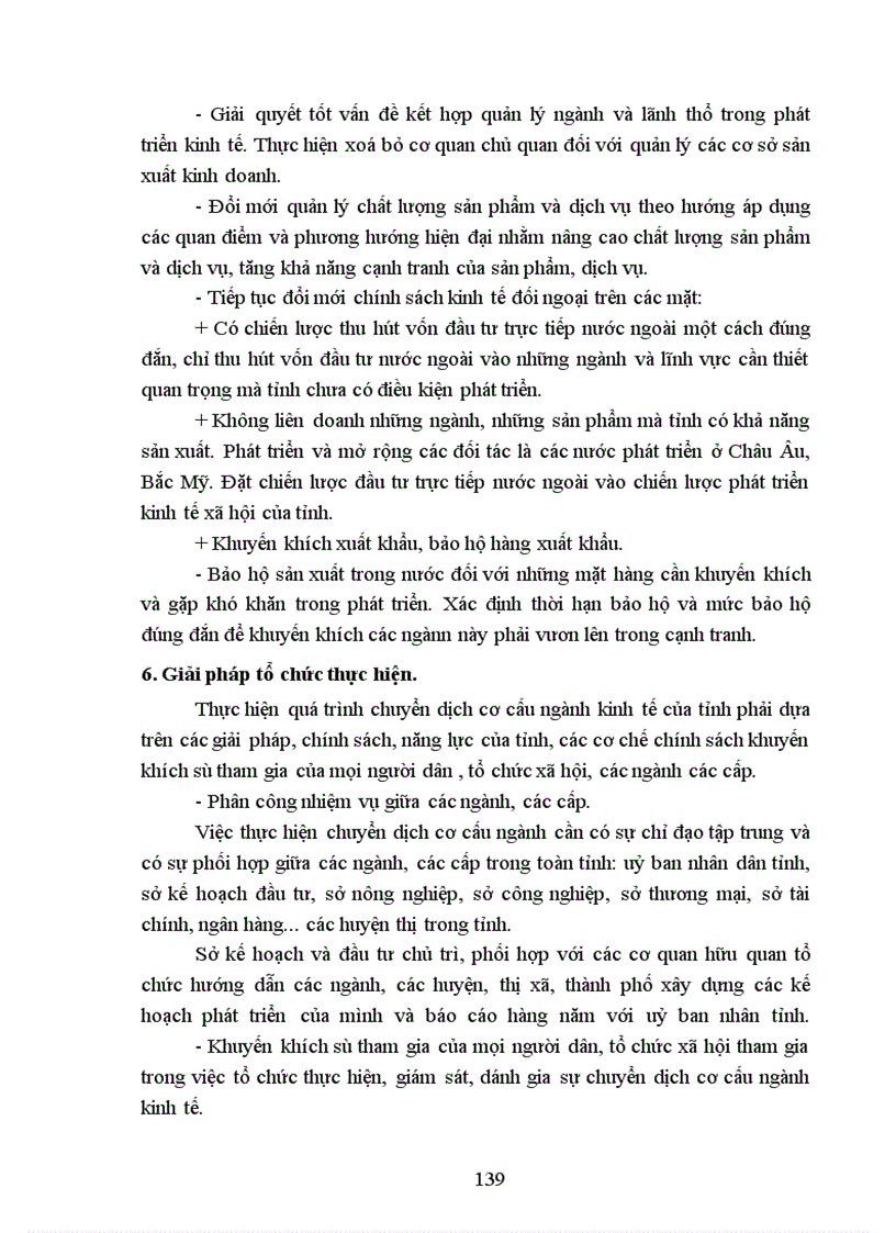 image for page Phương hướng và giải pháp chủ yếu nhằm đẩy mạnh chuyển dịch cơ cấu ngành kinh tế của tỉnh Thanh Hoá trong thời kỳ 1996 đến 2002