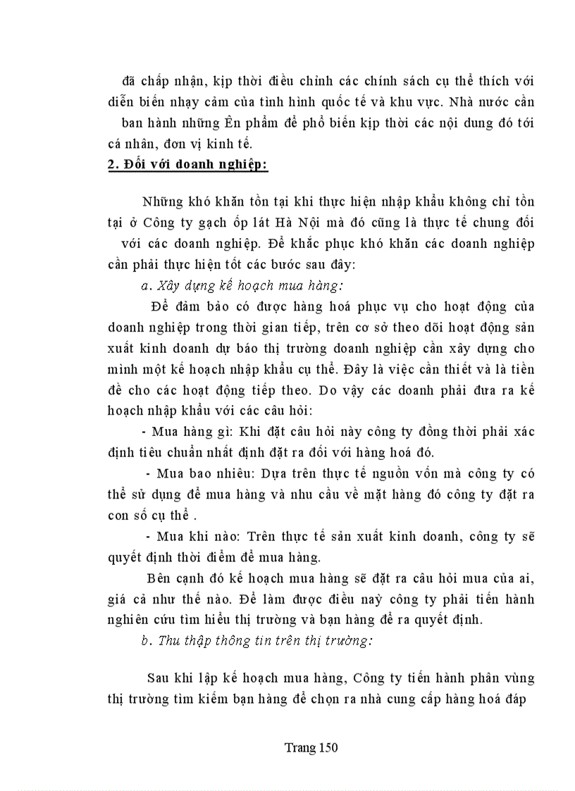 image for page Cơ sở pháp lý và thực tiễn kí kết, thực hiện hợp đồng nhập khẩu thiết bị tại công ty Gạch ốp lát Hà Nội