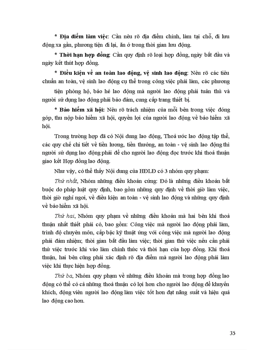 image for page Thực tiễn ký kết và thực hiện họp đồng lao động tại Công ty Đá mài - Hải Dương