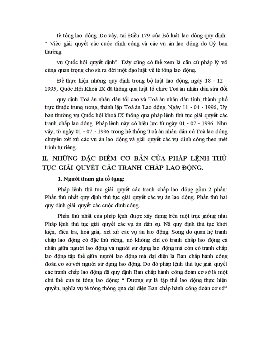image for page Thực tiễn giải quyết tranh chấp lao động tại Toà án và một số giải pháp nhằm nâng cao chất lượng hiệu quả của việc giải quyết các tranh chấp lao động