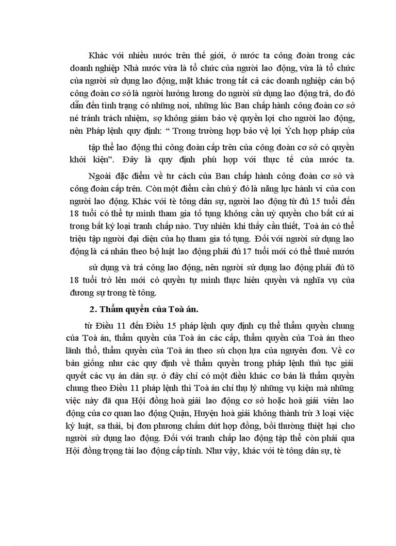 image for page Thực tiễn giải quyết tranh chấp lao động tại Toà án và một số giải pháp nhằm nâng cao chất lượng hiệu quả của việc giải quyết các tranh chấp lao động