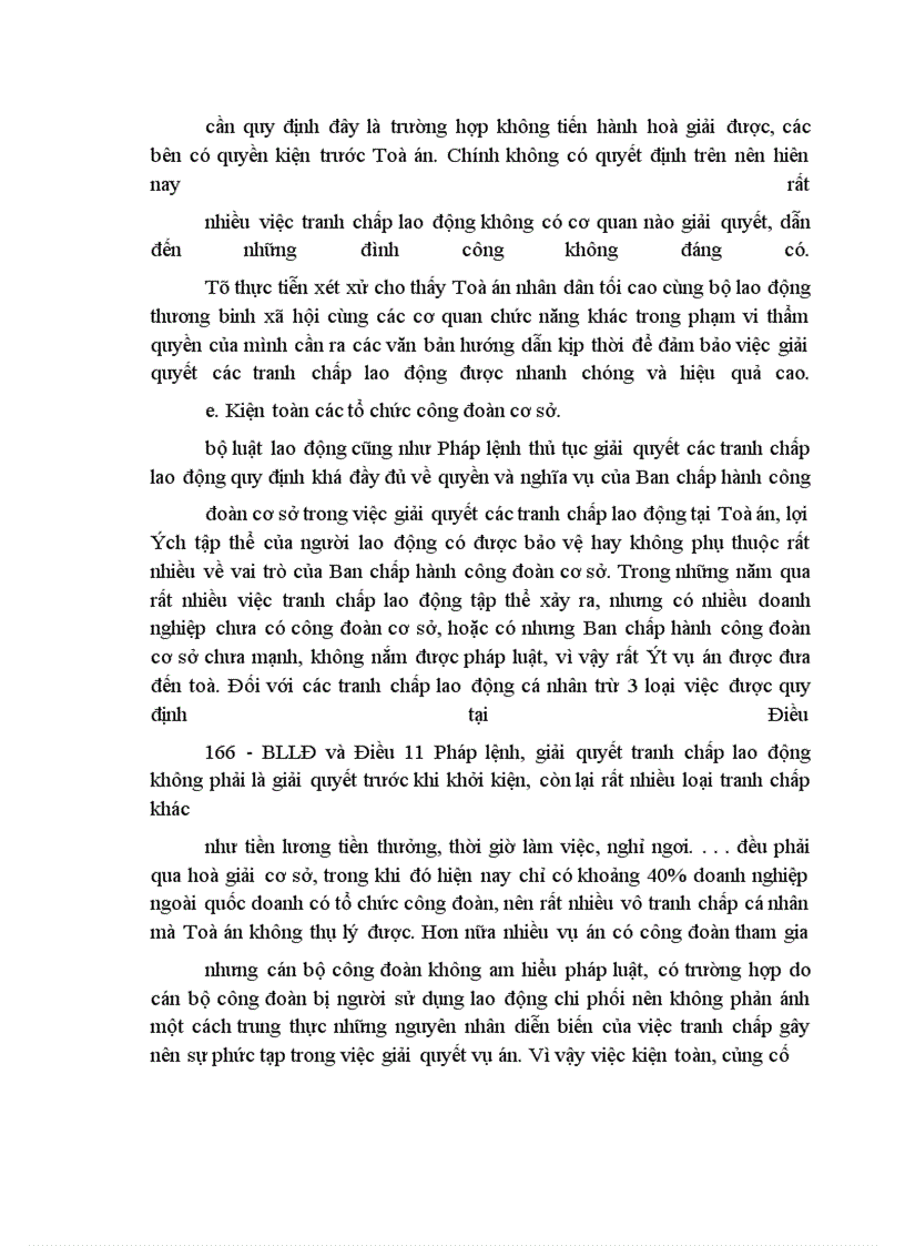 image for page Thực tiễn giải quyết tranh chấp lao động tại Toà án và một số giải pháp nhằm nâng cao chất lượng hiệu quả của việc giải quyết các tranh chấp lao động
