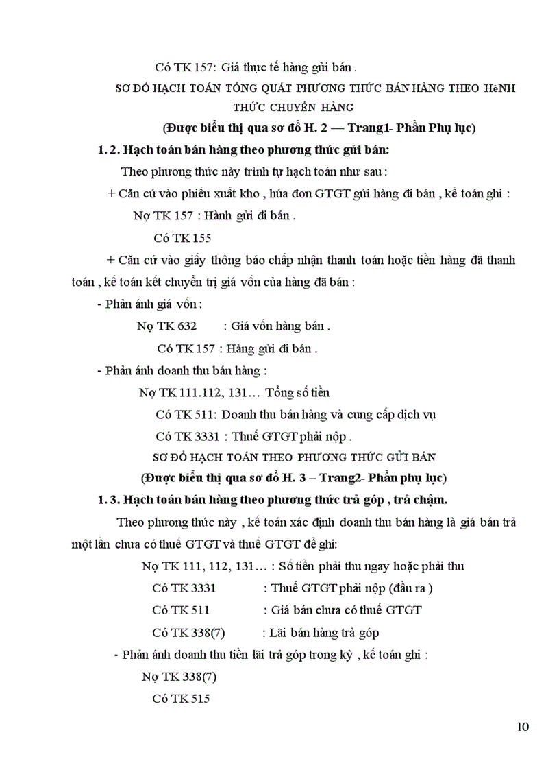 image for page Kế toán tiêu thụ thành phẩm và xác định kết quả tiêu thụ thành phẩm tại Công ty Khoá Minh khai