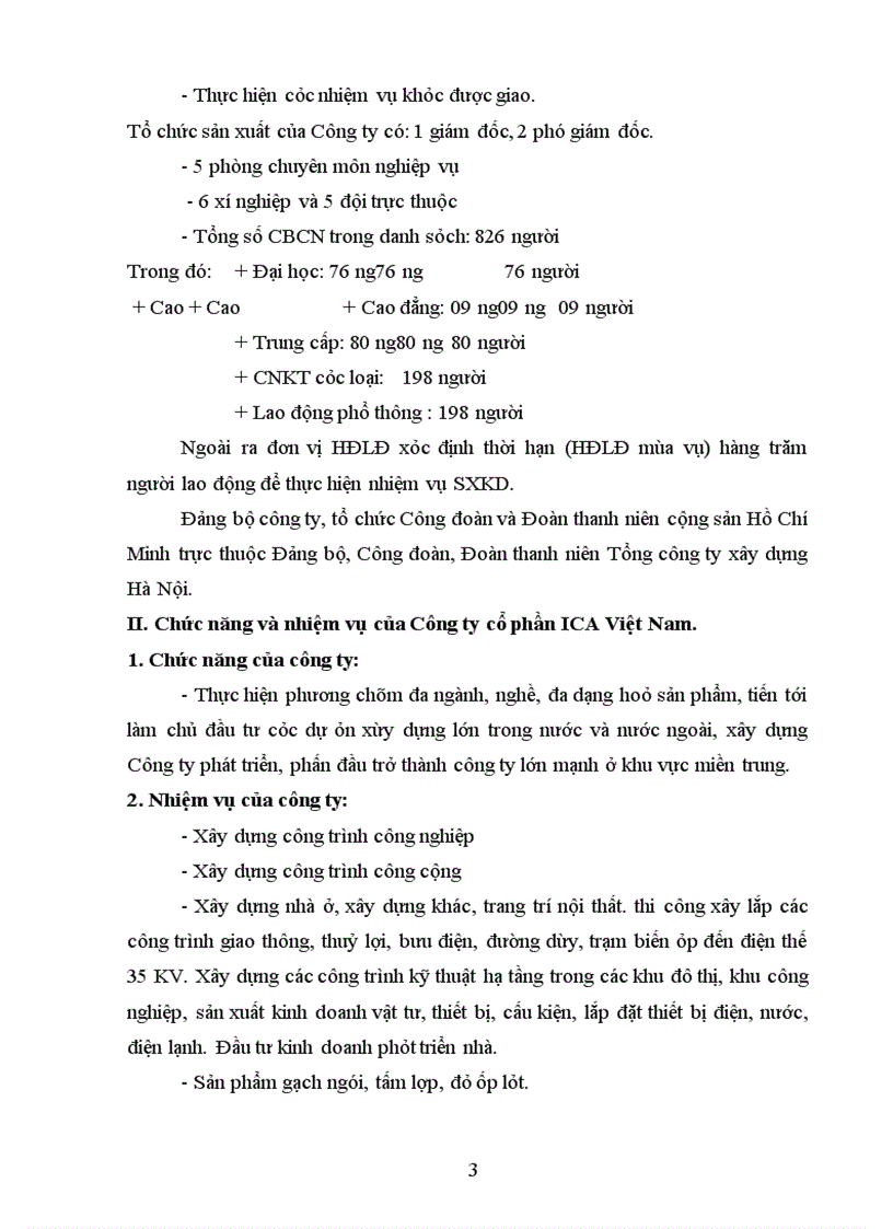 image for page Hoạt động của công ty cổ phần tư vấn ica việt nam