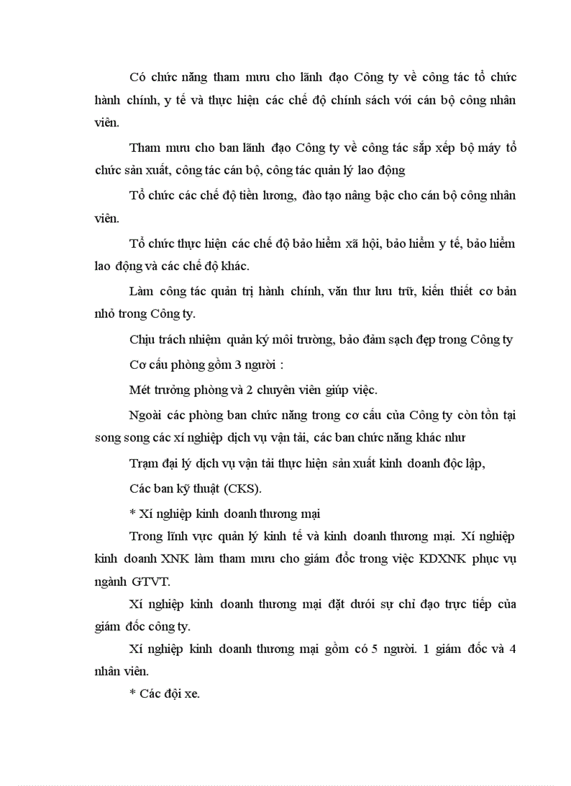 image for page Một số giải pháp nhằm hoàn thiện bộ máy tổ chức bộ máy quản lý tại Công ty vận tải ô tô số 3