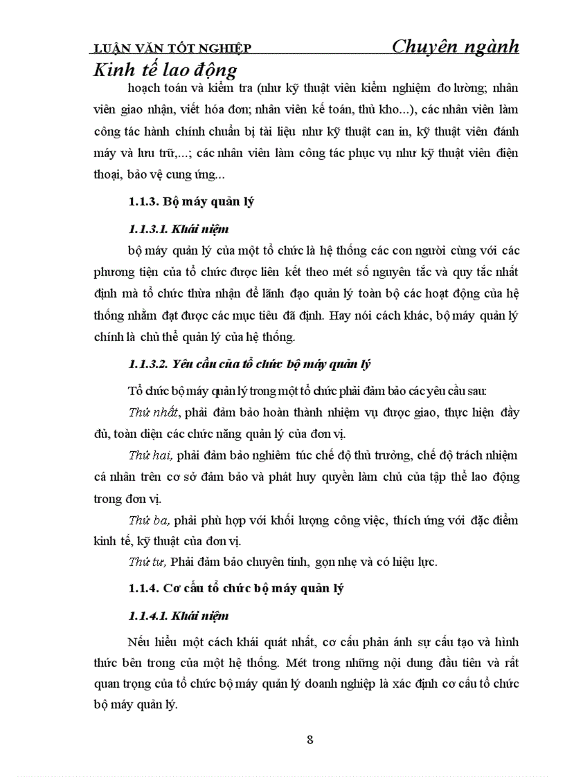 image for page Hoàn thiện tổ chức bộ máy quản lý ở Trung tâm dịch vụ viễn thông khu vực I