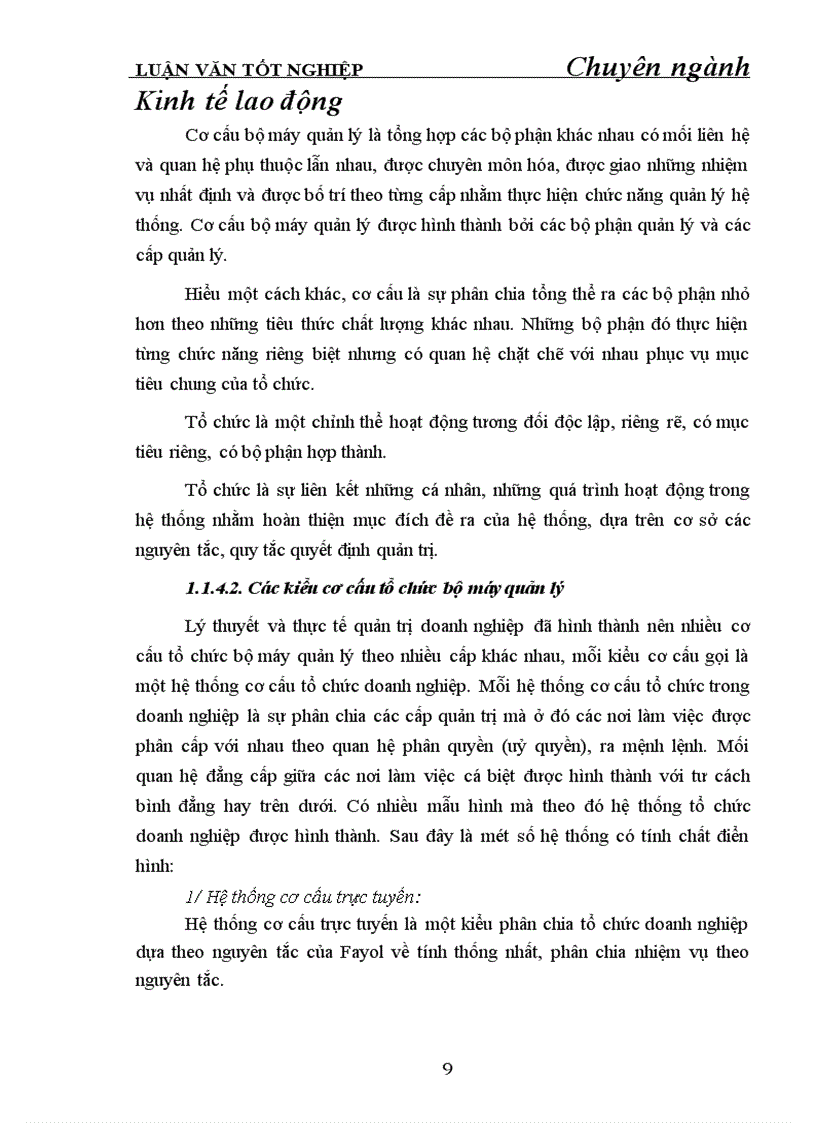 image for page Hoàn thiện tổ chức bộ máy quản lý ở Trung tâm dịch vụ viễn thông khu vực I