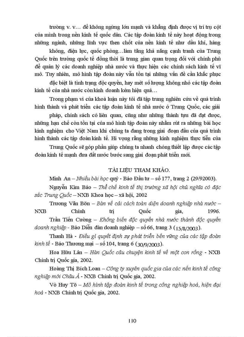 image for page Những bài học kinh nghiệm đối với Việt Nam trong hình thành và phát triển các tập đoàn kinh tế nhà nước.