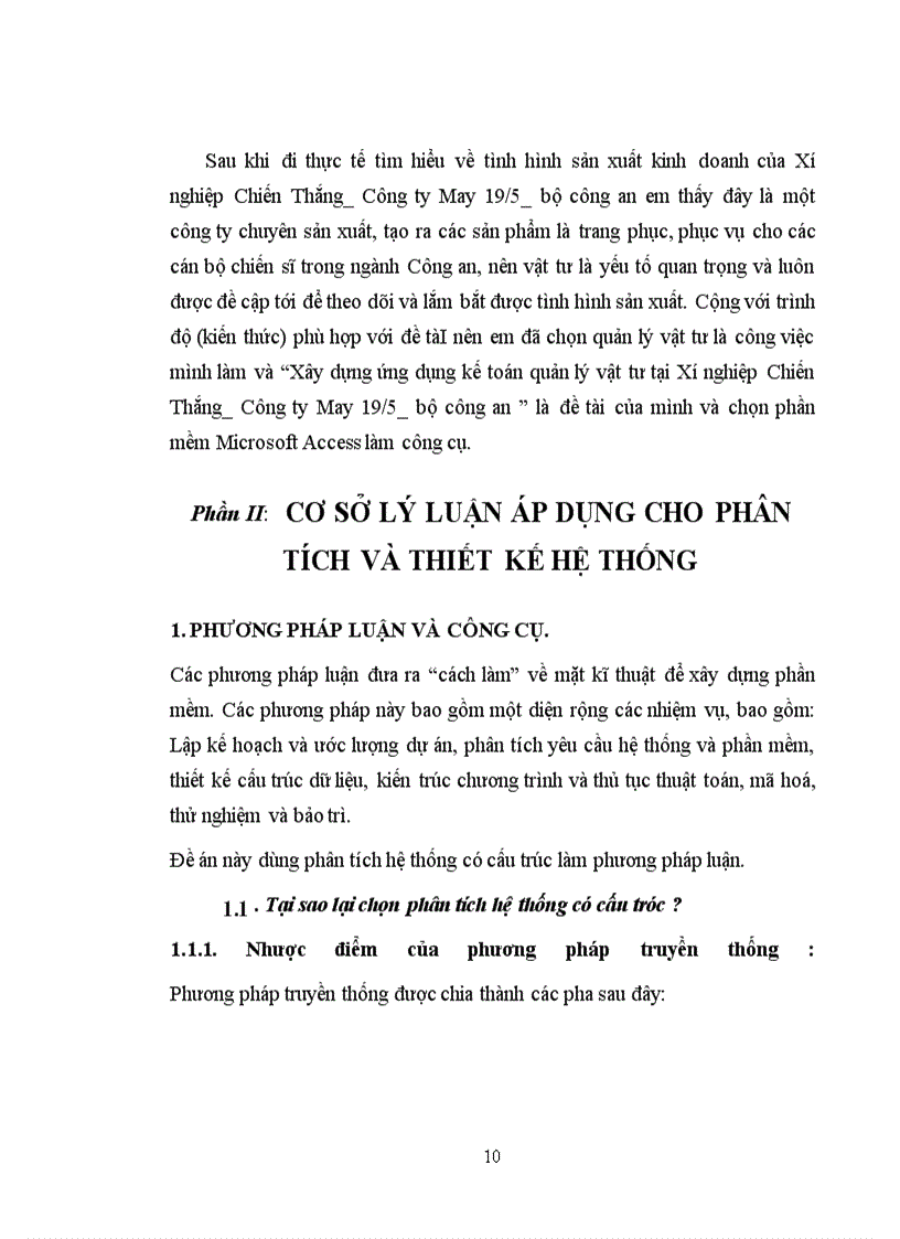 image for page Xây dựng ứng dụng kế toán vật tư tại Xí nghiệp Chiến Thắng_Công ty May 19/5_Bộ công an