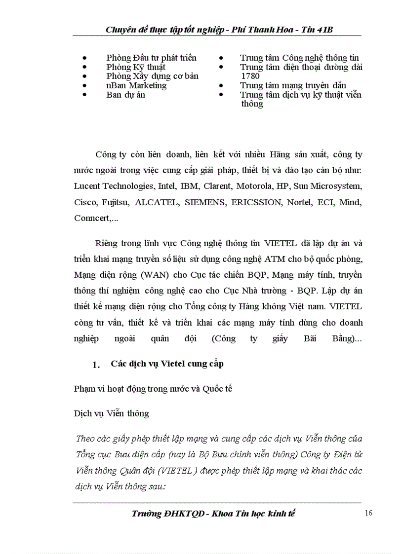 image for page Bảo trì hệ thống tính cước của VIETEL