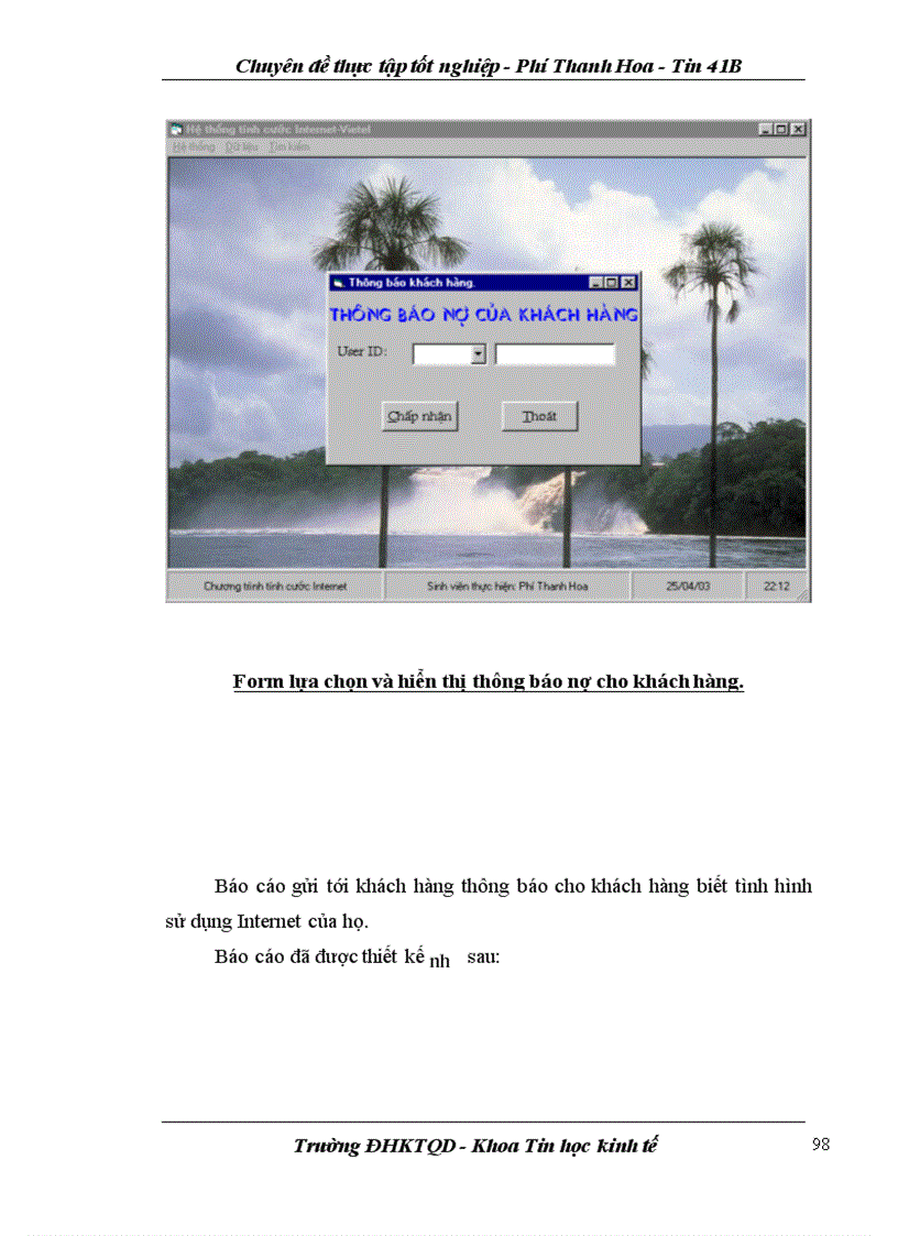 image for page Bảo trì hệ thống tính cước của VIETEL