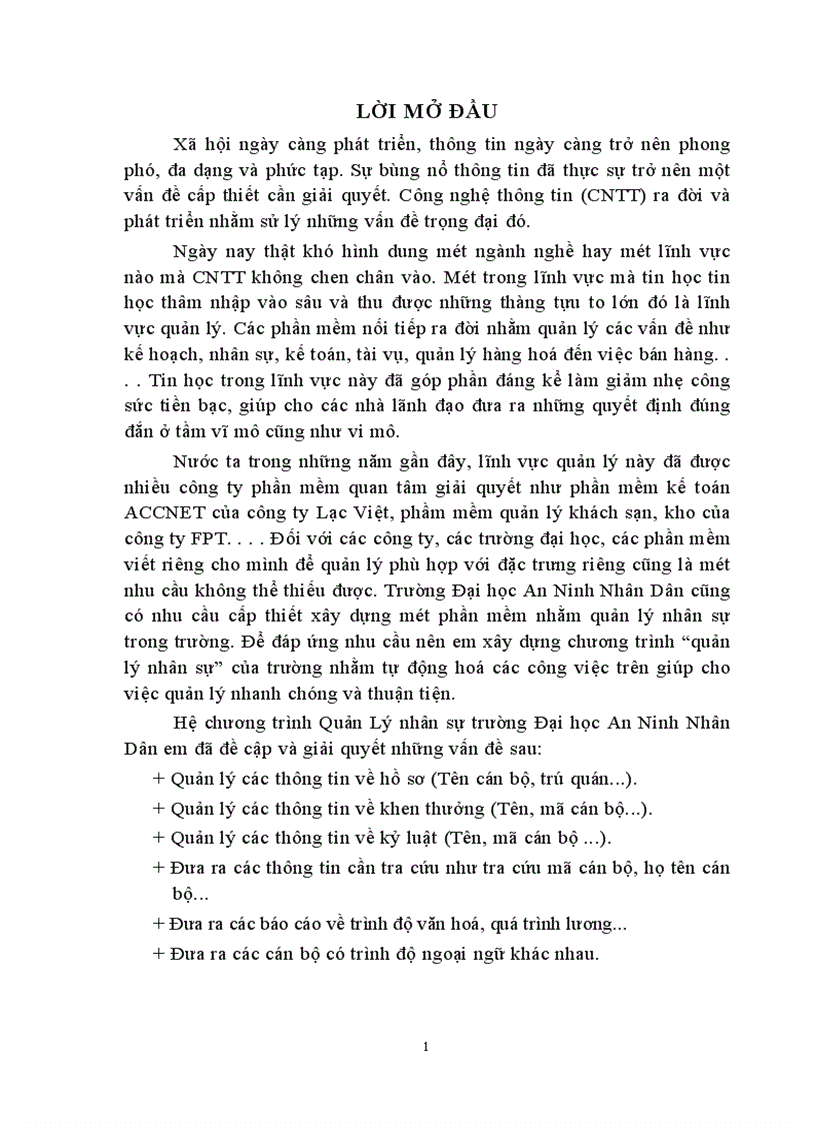 image for page Giới thiệu về Microsoft Access