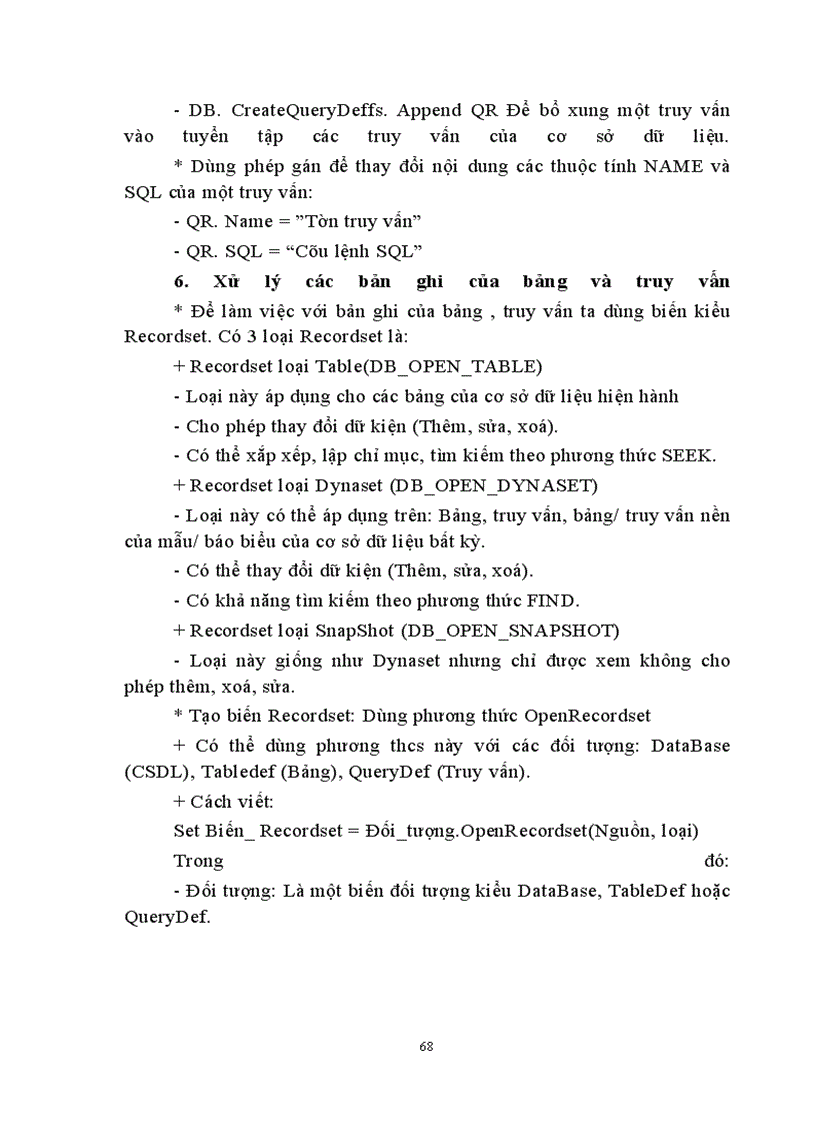image for page Giới thiệu về Microsoft Access