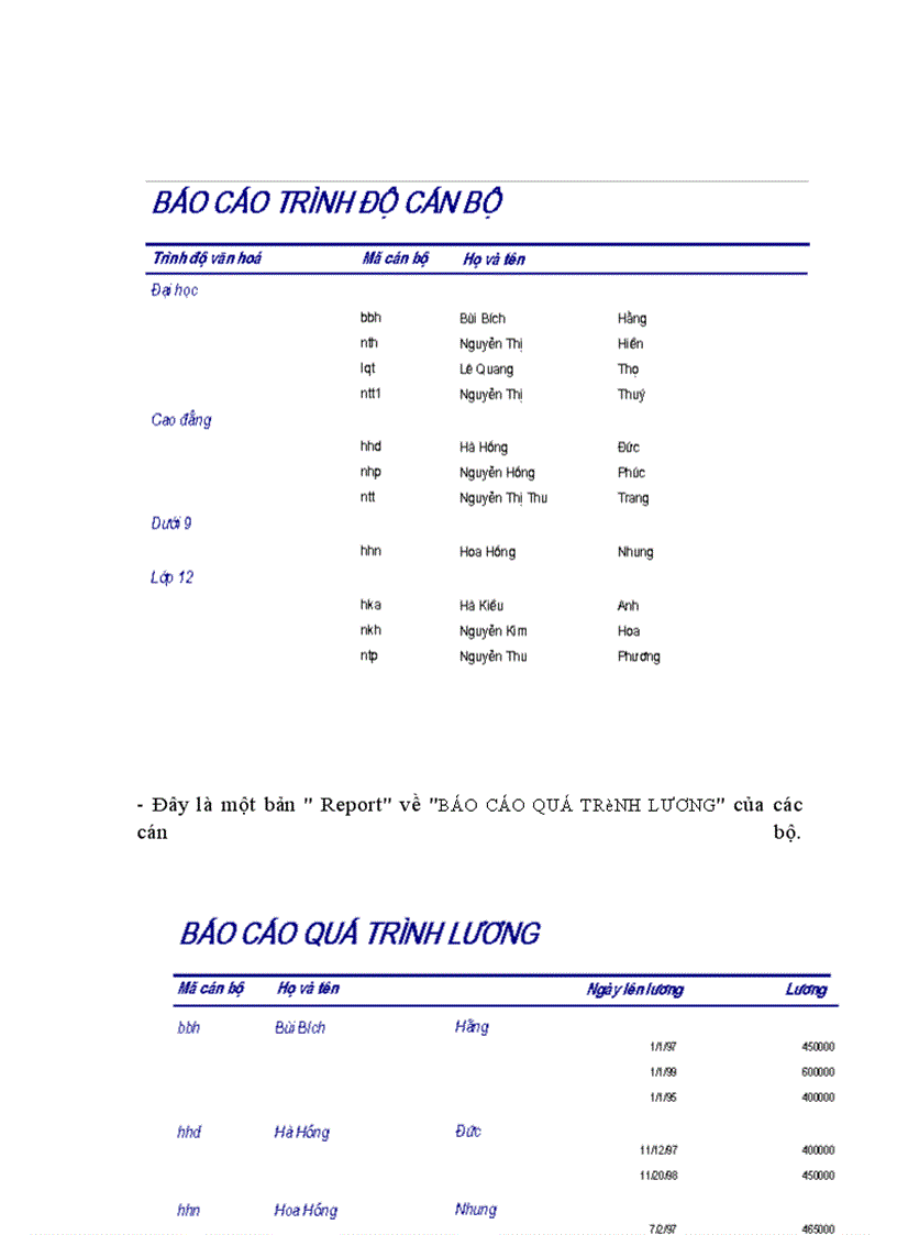 image for page Giới thiệu về Microsoft Access