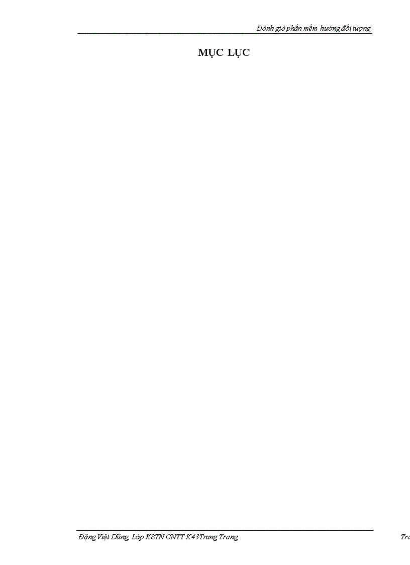 image for page Đánh giá phần mềm hướng đối tượng