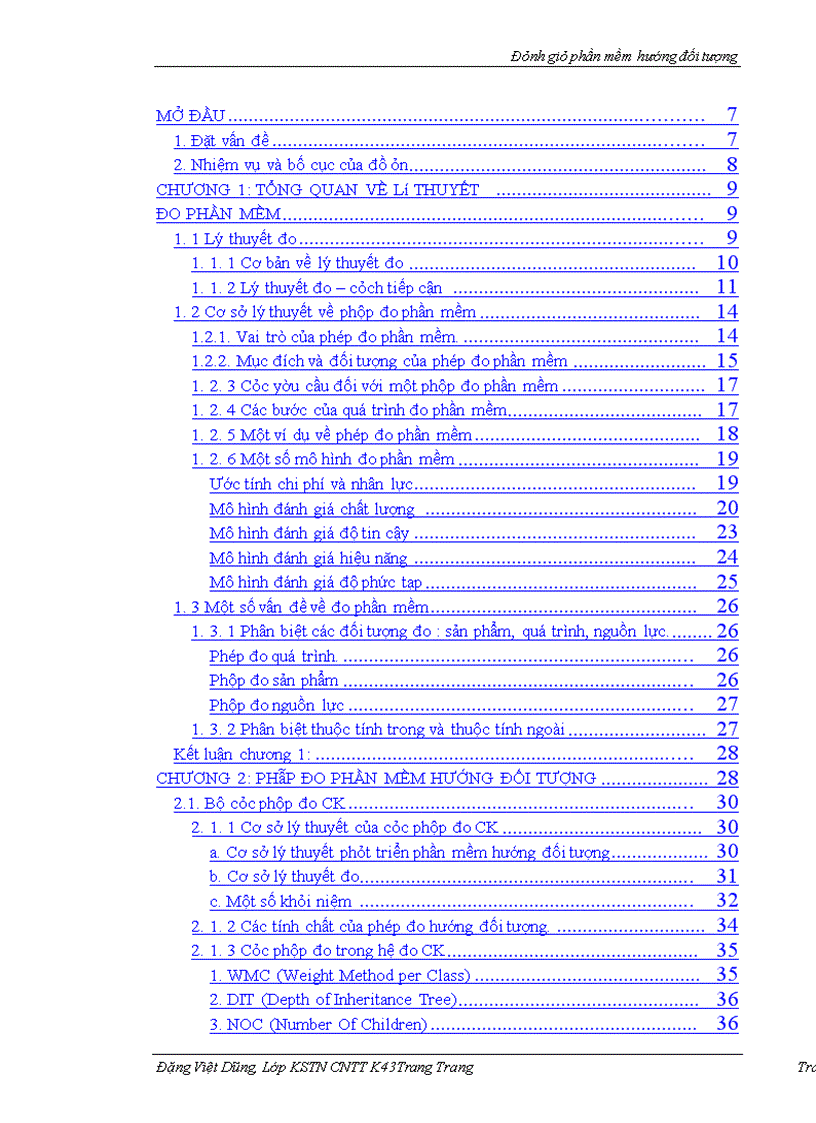 image for page Đánh giá phần mềm hướng đối tượng