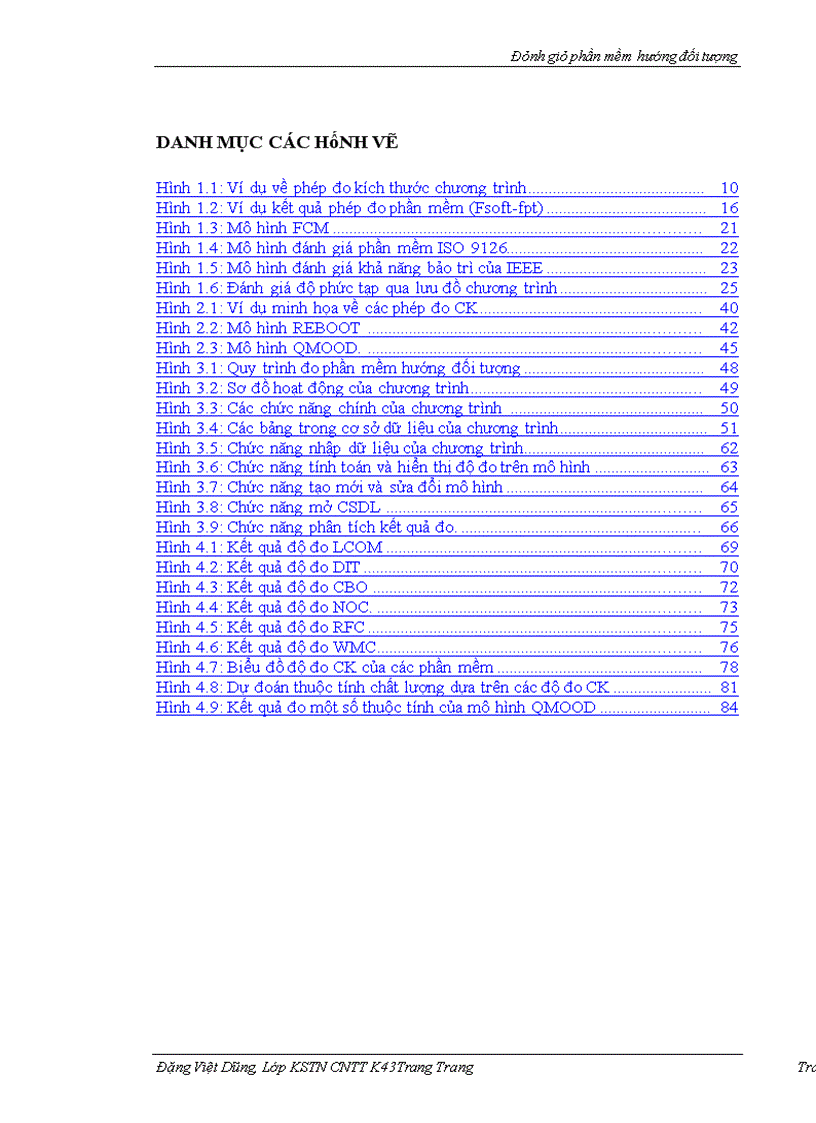 image for page Đánh giá phần mềm hướng đối tượng