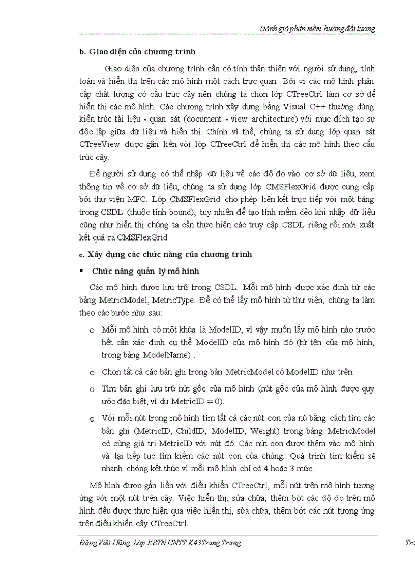 image for page Đánh giá phần mềm hướng đối tượng