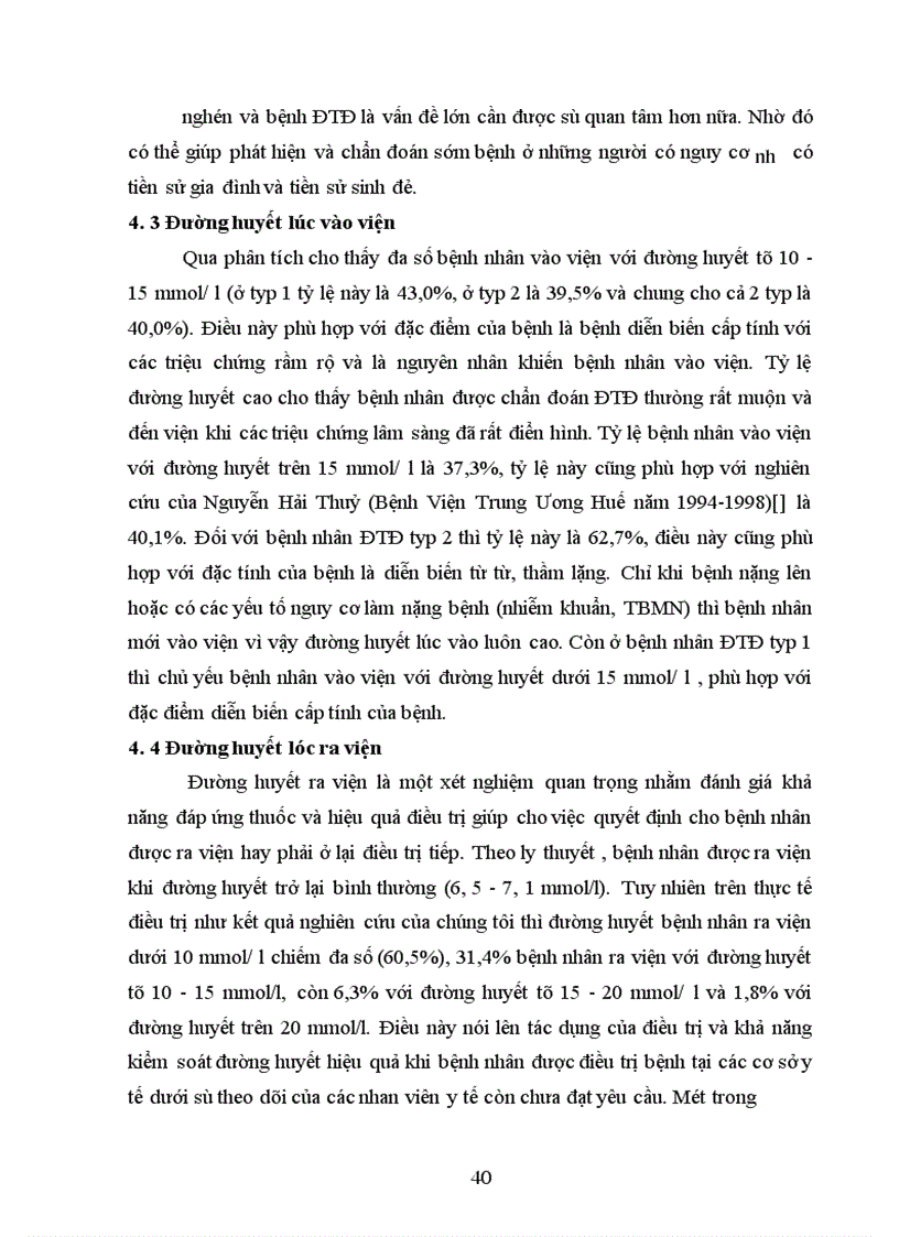 image for page Tìm hiểu tình hình bệnh ĐTĐ trong 5 năm (1996 – 2000) tại khoa nội tiết bệnh viện Bạch Mai