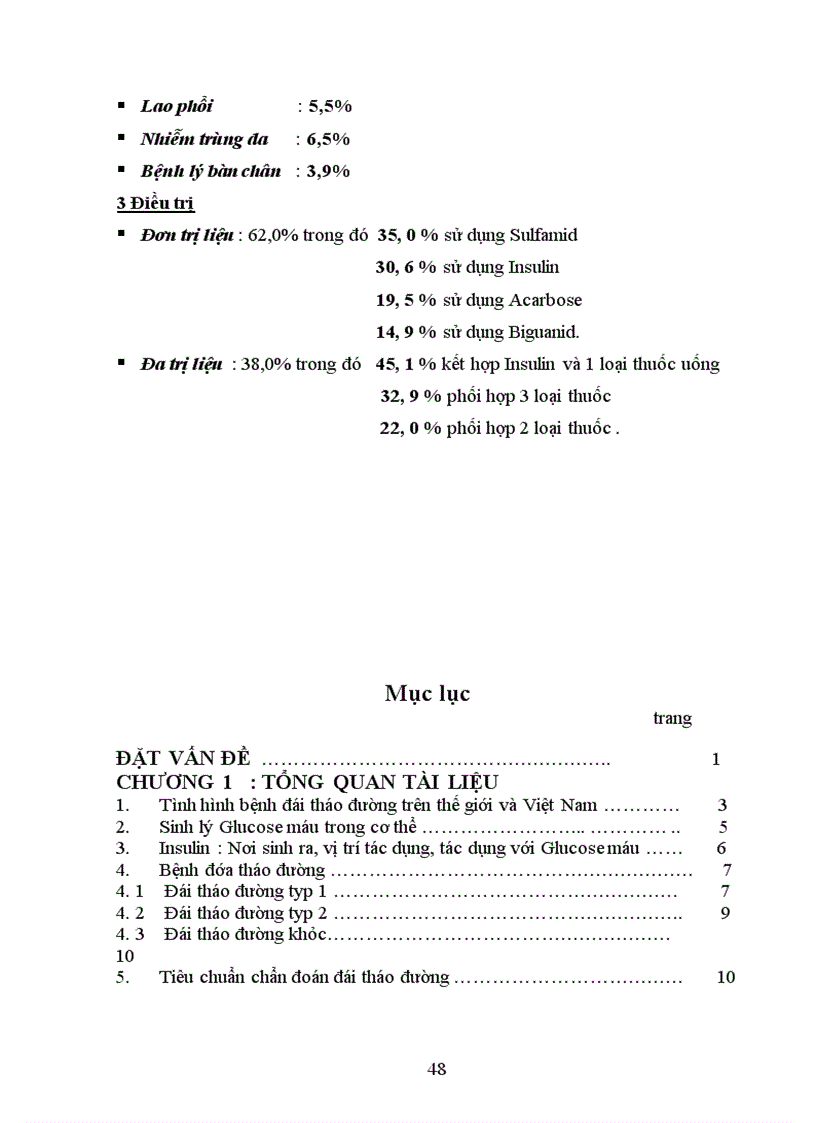 image for page Tìm hiểu tình hình bệnh ĐTĐ trong 5 năm (1996 – 2000) tại khoa nội tiết bệnh viện Bạch Mai