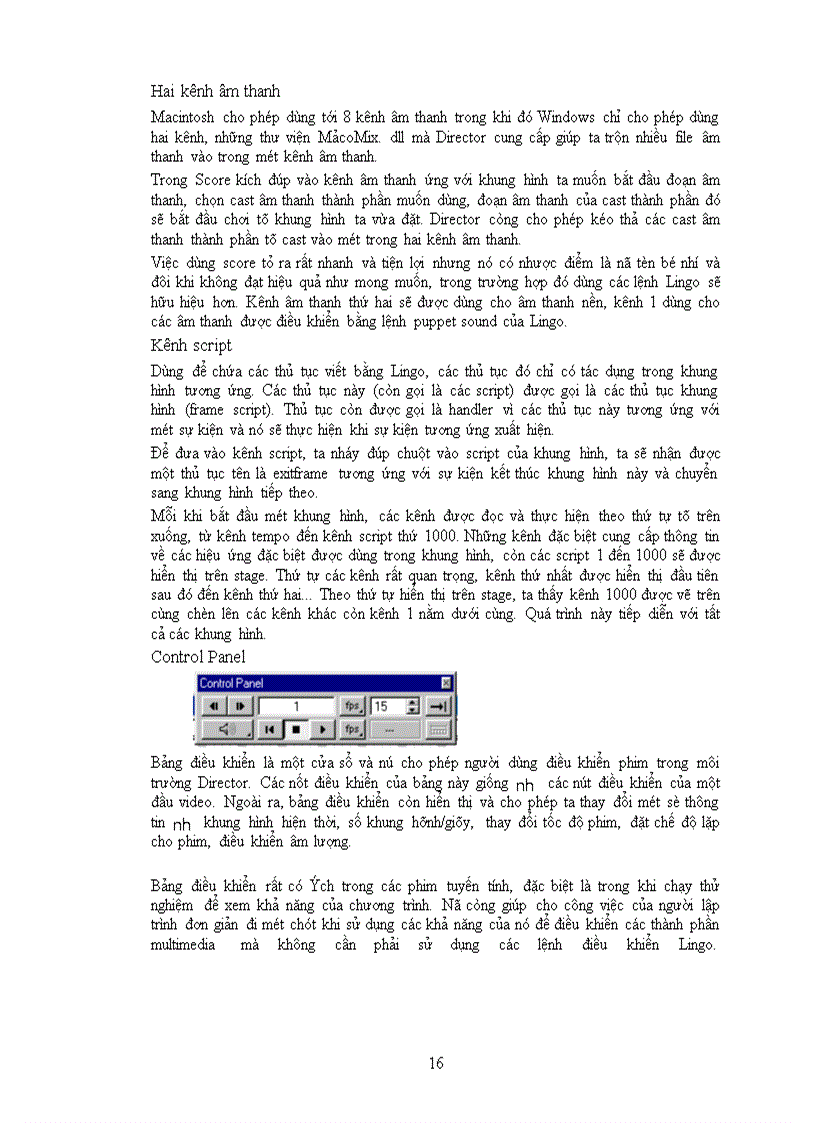 image for page Tìm hiểu về Macromedia Director