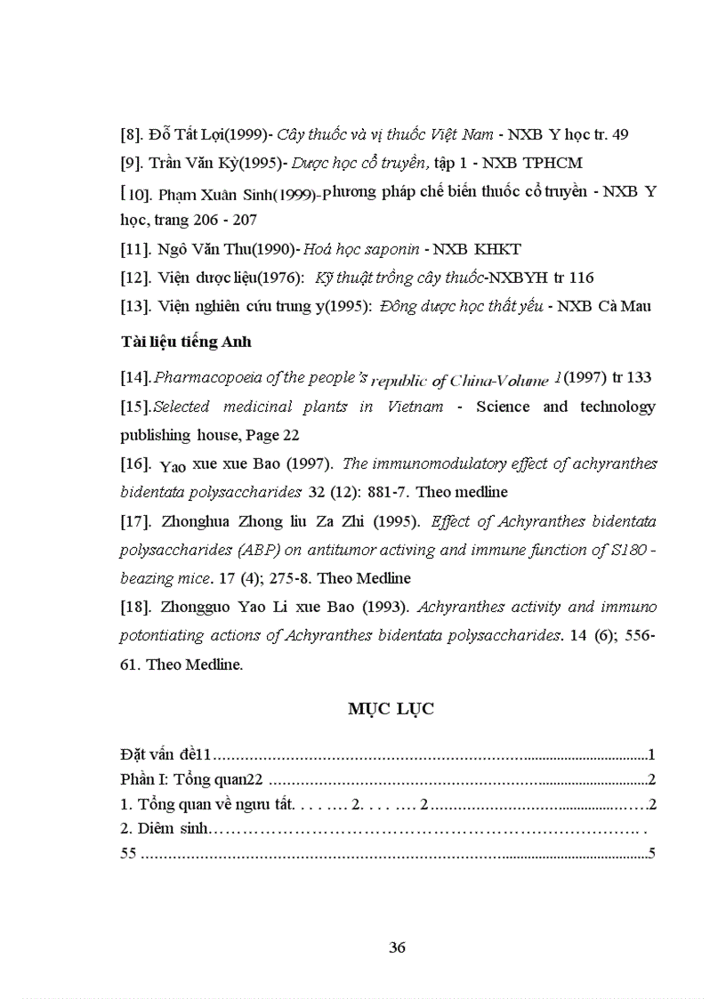 image for page Nghiên cứu về ngưu tất