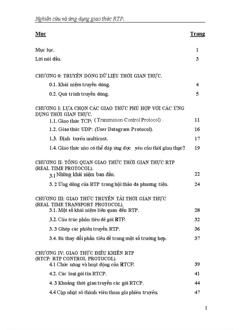 image for page Nghiên cứu và ứng dụng giao thức RTP.