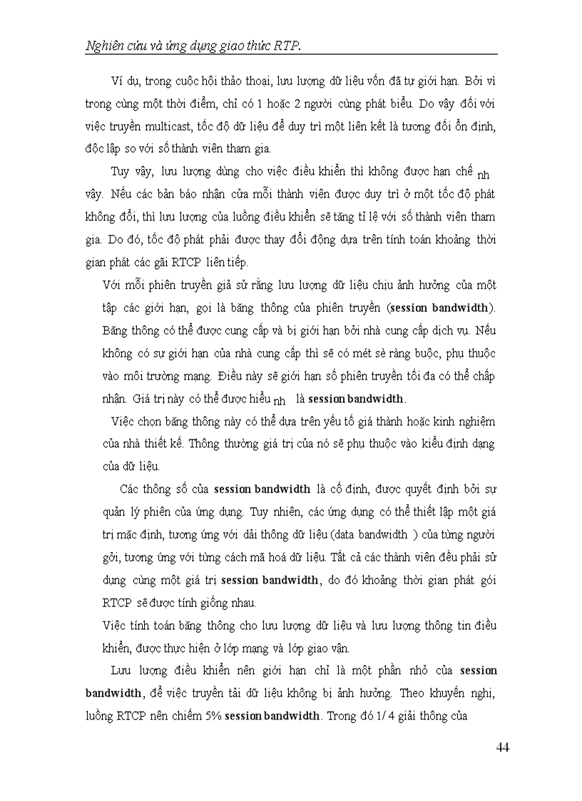 image for page Nghiên cứu và ứng dụng giao thức RTP.