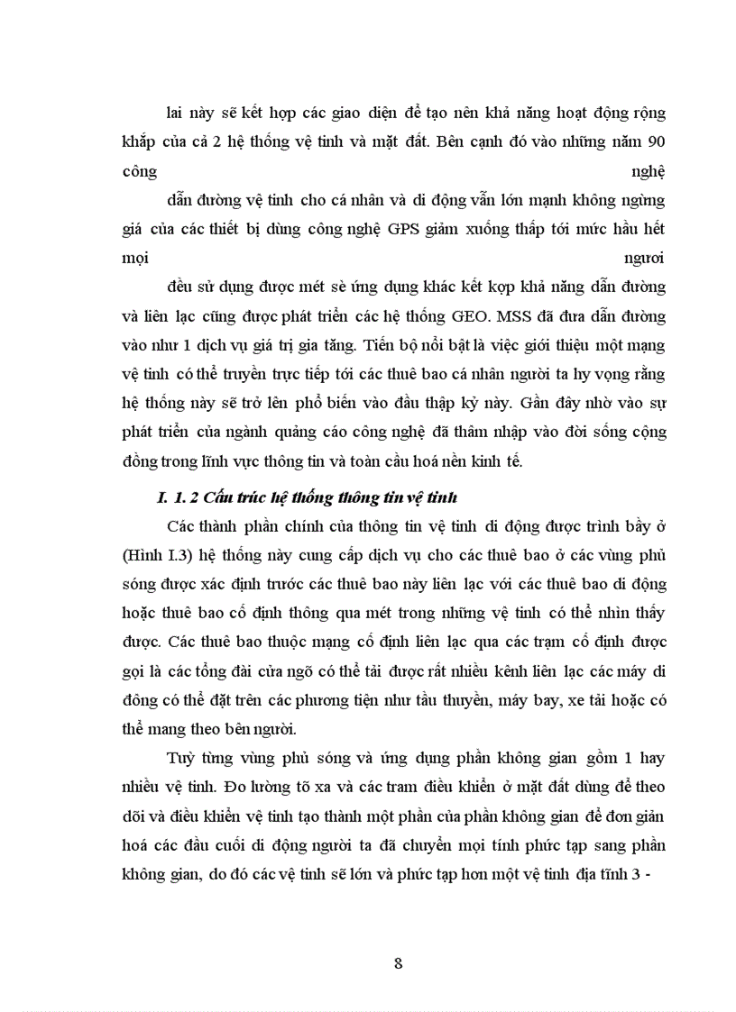 image for page Nghiên cứu cấu trúc của hệ thống thông tin di động vệ tinh