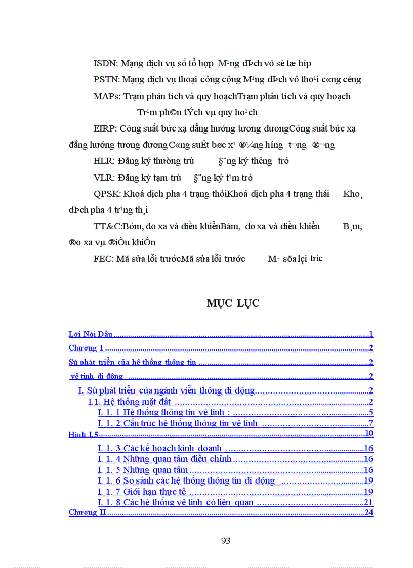 image for page Nghiên cứu cấu trúc của hệ thống thông tin di động vệ tinh