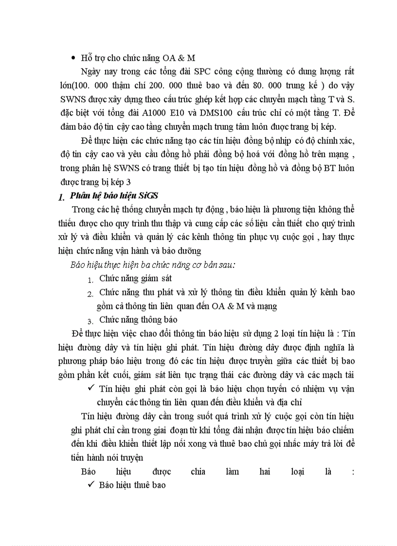 image for page Khai thác tổng quan về tổng đài ALCATEL 1000 E10