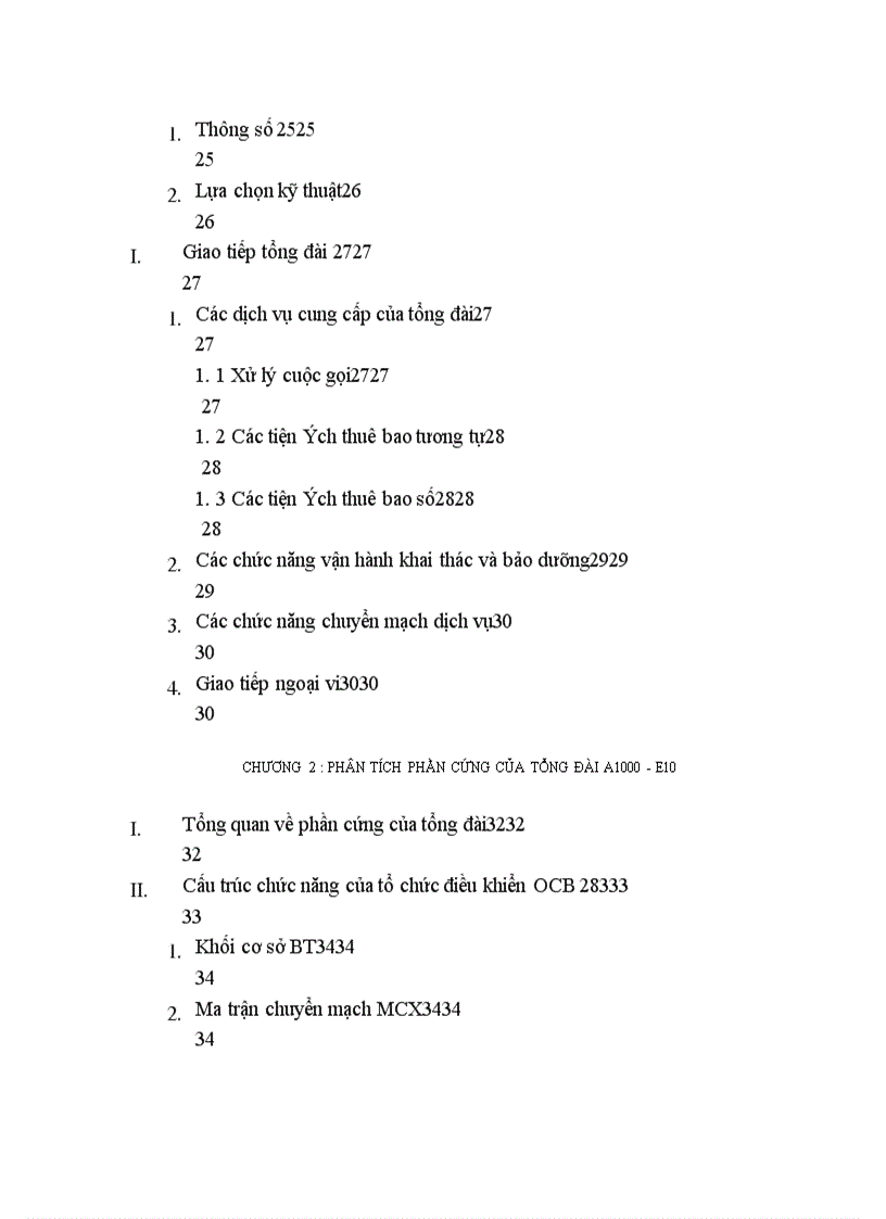 image for page Khai thác tổng quan về tổng đài ALCATEL 1000 E10