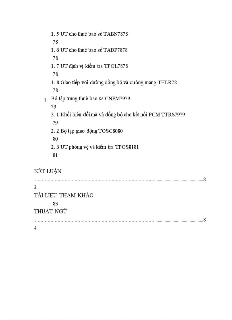 image for page Khai thác tổng quan về tổng đài ALCATEL 1000 E10