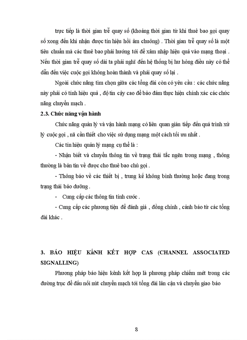 image for page Hệ thống báo hiệu số 7 trong tổng đài ALCATEL 1000 E10