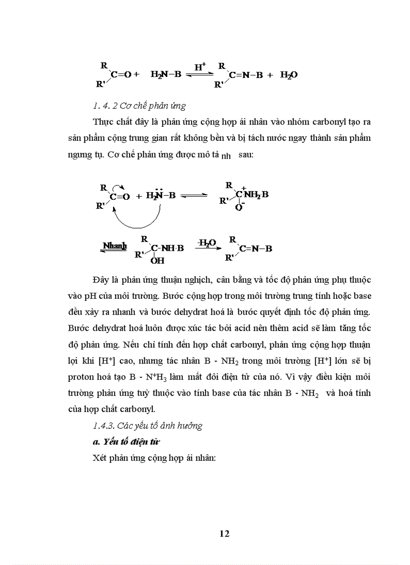 image for page Nghiên cứu và ứng dụng các hợp chất Azometin, Oxim và Hydrazon