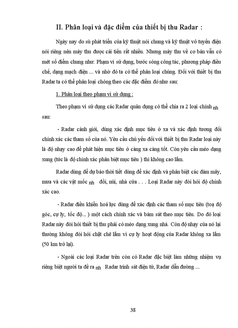 image for page Hệ thống thu trong đài Radar thời tiết MRL