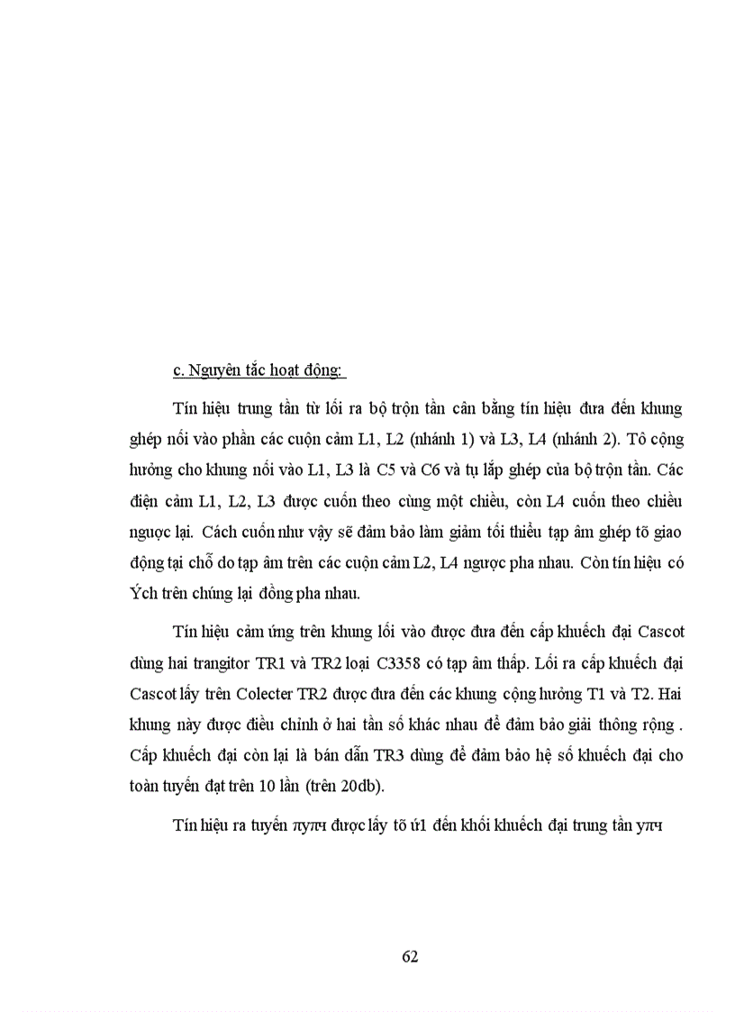 image for page Hệ thống thu trong đài Radar thời tiết MRL