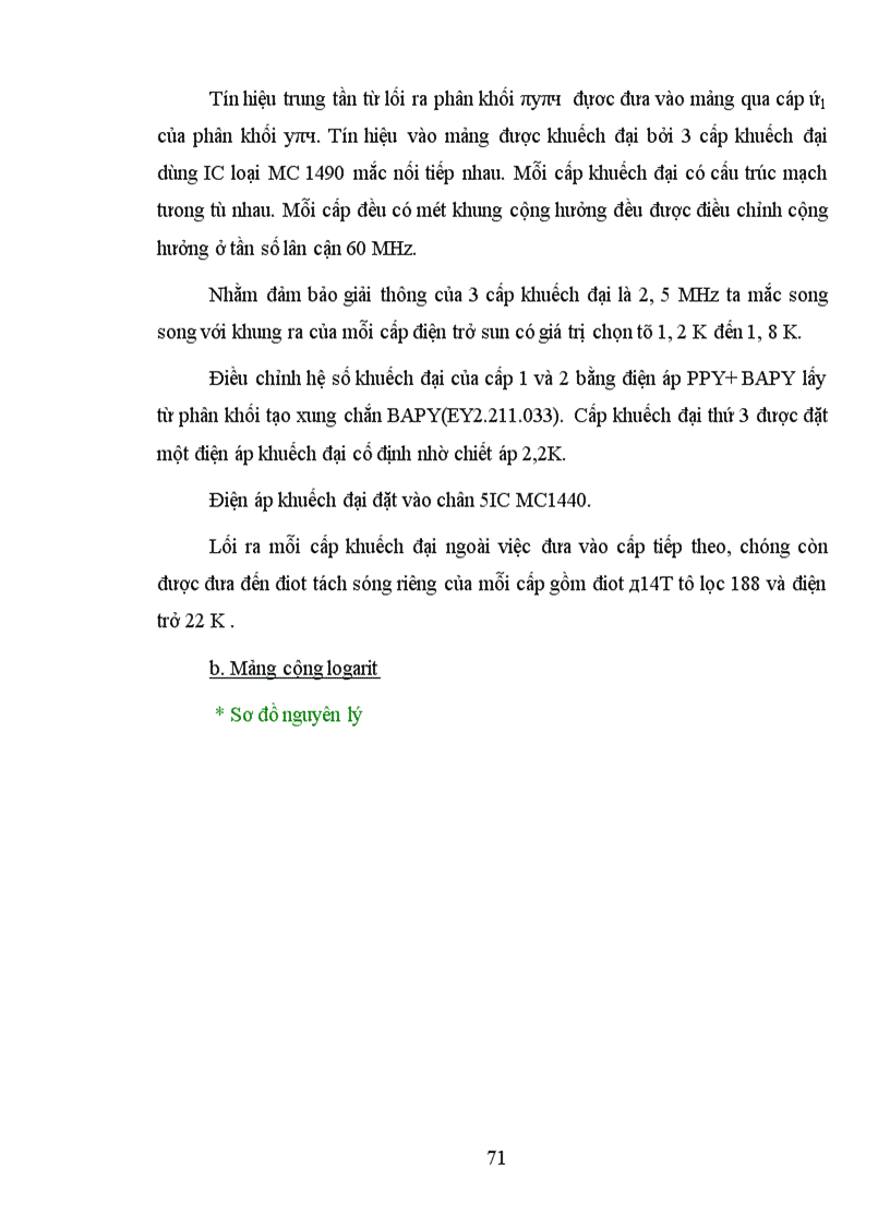 image for page Hệ thống thu trong đài Radar thời tiết MRL