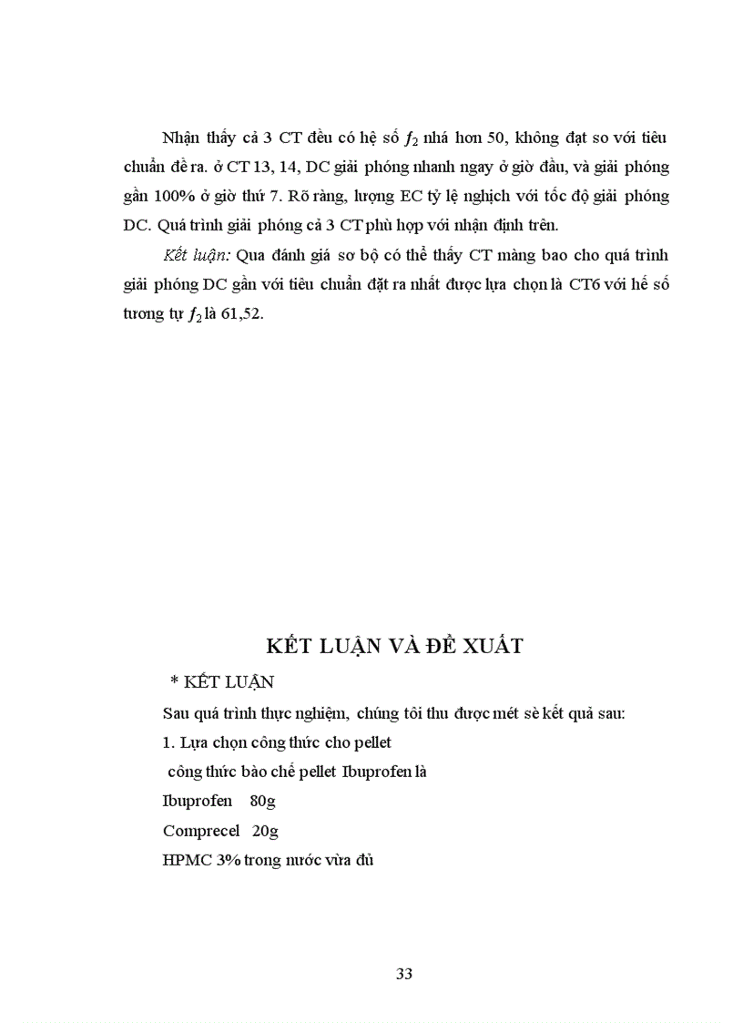 image for page Nghiên cứu bào chế pellet Ibuprofen tác dụng kéo dài