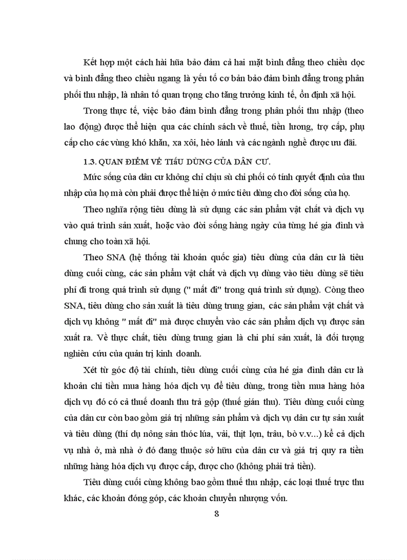 image for page Vận dụng một số phương pháp thống kê để phân tích thu nhập và tiêu dùng của dân cư tỉnh Yên Bái thời kỳ 1991-1996