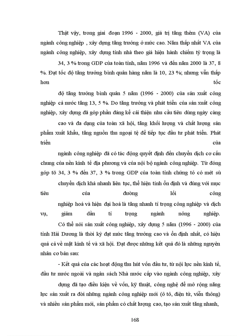 image for page Hệ thống chỉ tiêu CNH - HĐH nông nghiệp và nông thôn và áp dụng các phương pháp phân tích thống kê để phân tích quá trình CNH - HĐH ở tỉnh Hải Dương