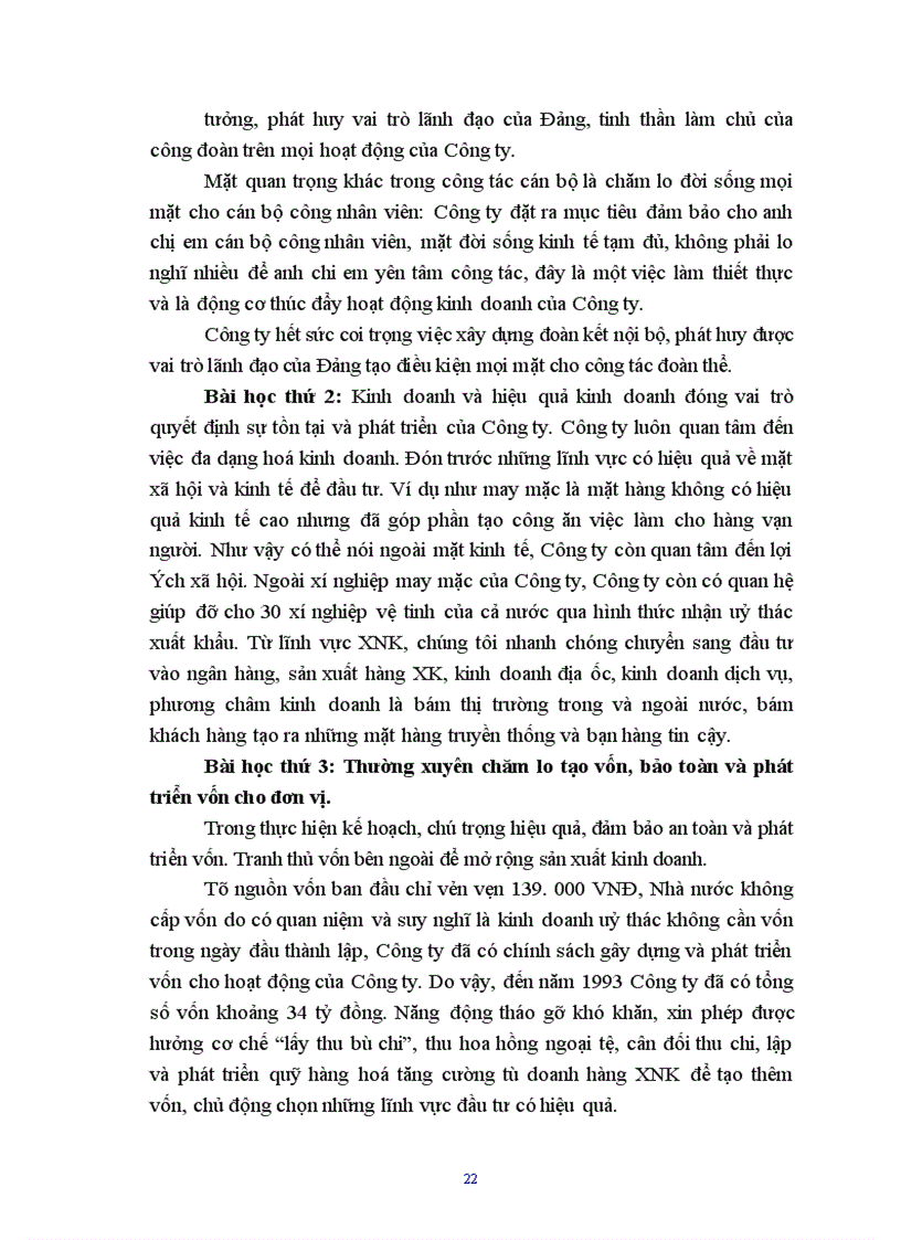 image for page Báo cáo tổng hợp hoạt động của công ty Xuất nhập khẩu tổng hợp I