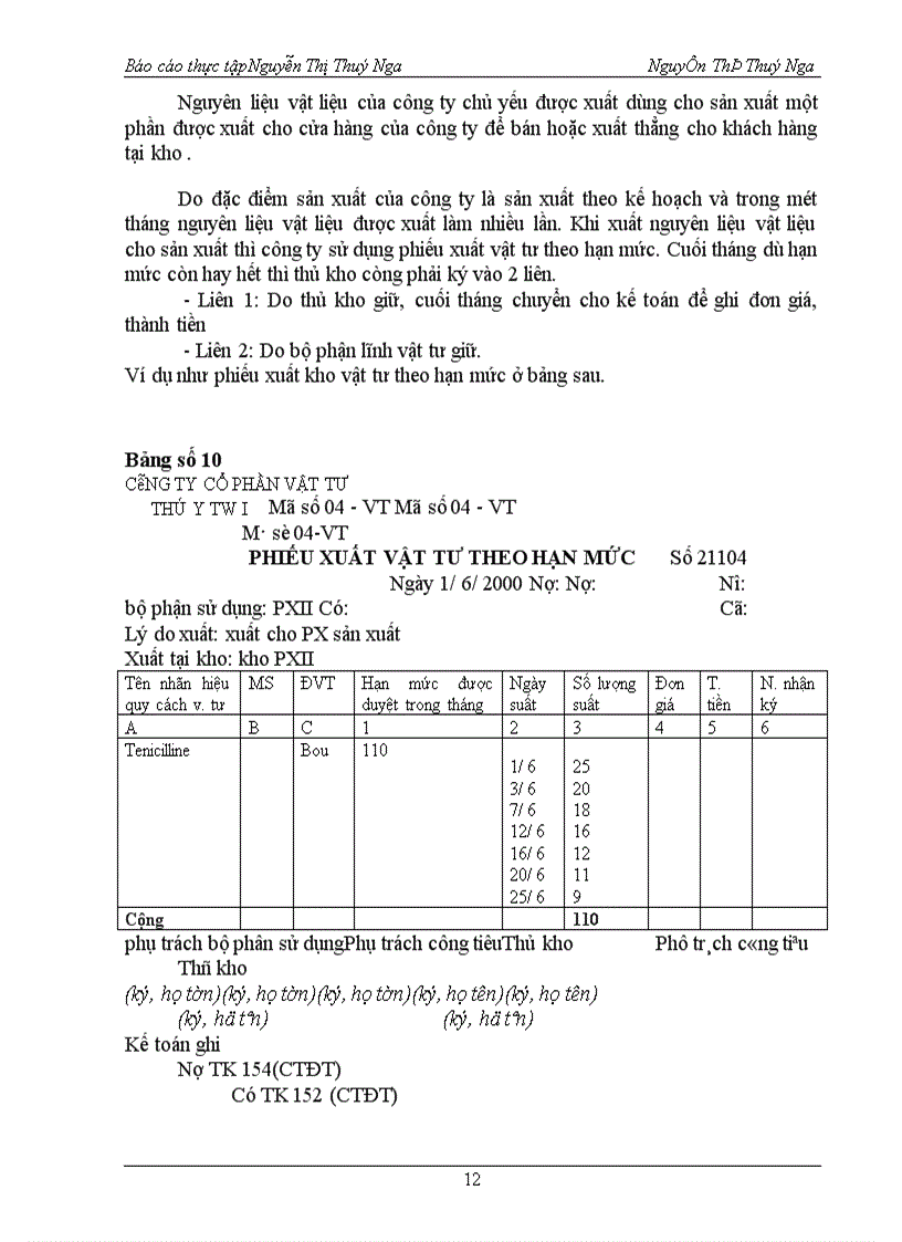 image for page Hoàn thiện hạch toán nguyên liệu vật liệu và công cụ dụng cụ tại Công ty cổ phần Vật tư Thú y TW I