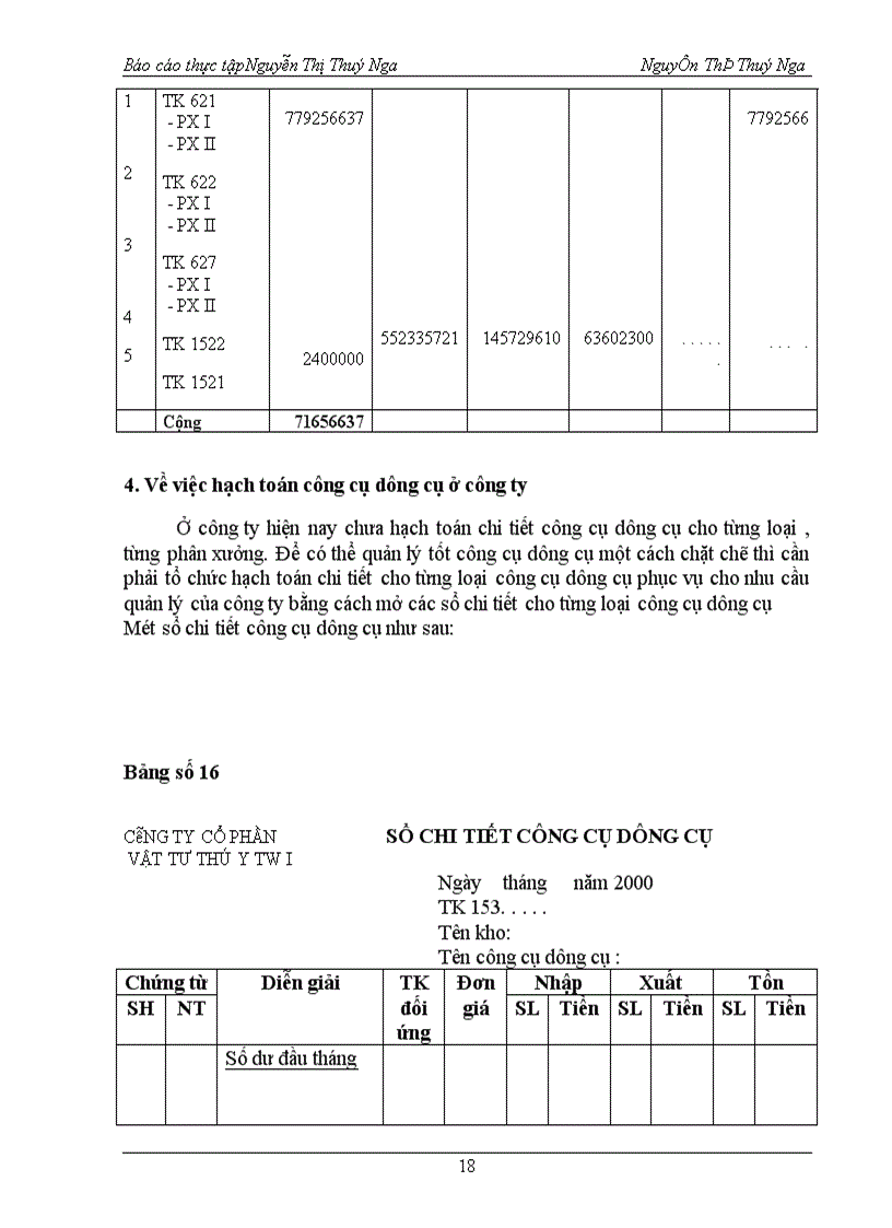 image for page Hoàn thiện hạch toán nguyên liệu vật liệu và công cụ dụng cụ tại Công ty cổ phần Vật tư Thú y TW I
