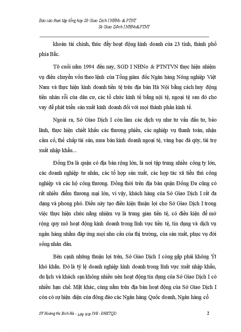 image for page Báo cáo thực tập tổng hợp Sở Giao Dịch I NHNo&PTNT